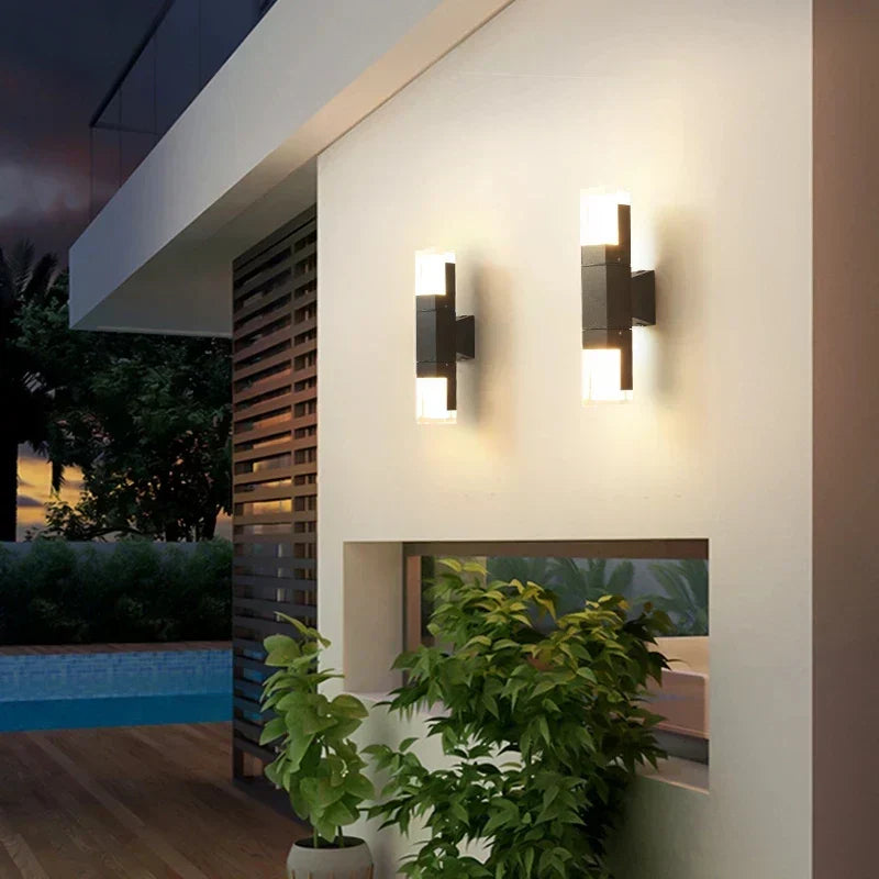 AluBright™ Wasserdichte LED Wandleuchte