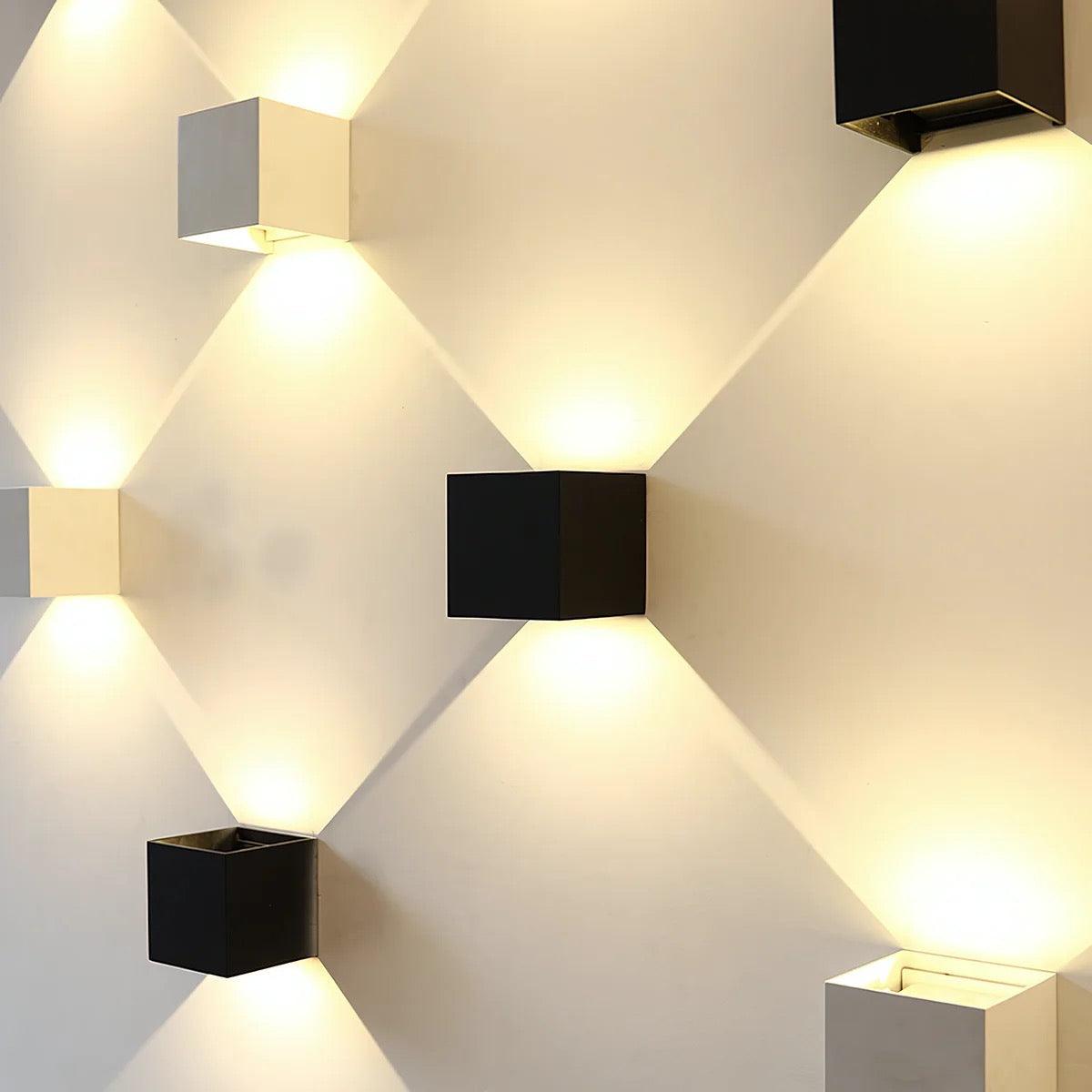 GlowCube™ | Wasserdichte Wandleuchte & Wiederaufladbar