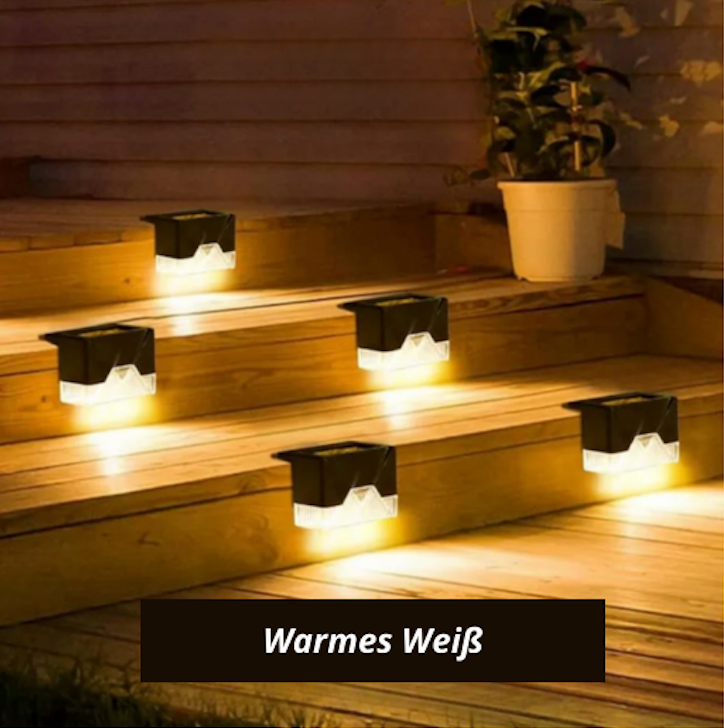 StepGlow™ I Solarbetriebene Gartenleuchten