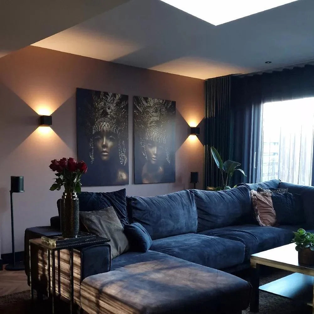 GlowCube™ I Luxus Kabellose Wandleuchte